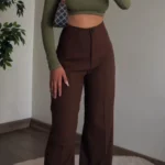 Pantalon Shasha - Marron
