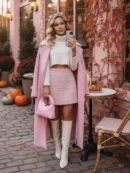 Manteau Cachemir Pink