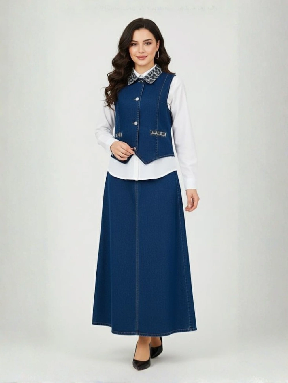Set jeans Léopard