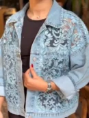 Veste Jean Dentelle