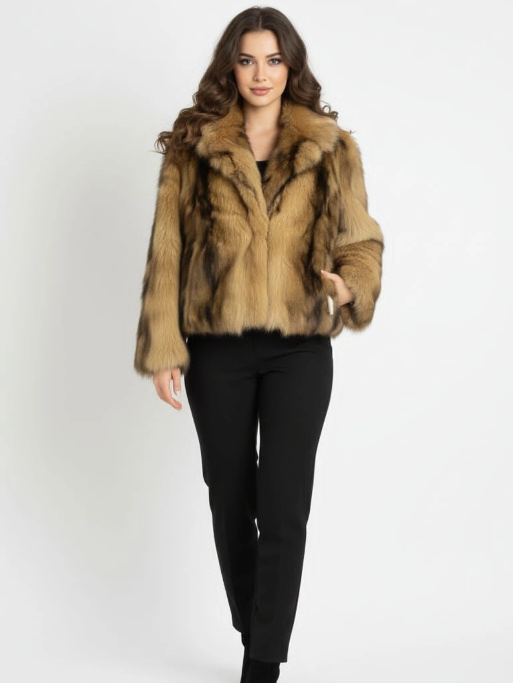 Veste Fourrure JJ Fashion