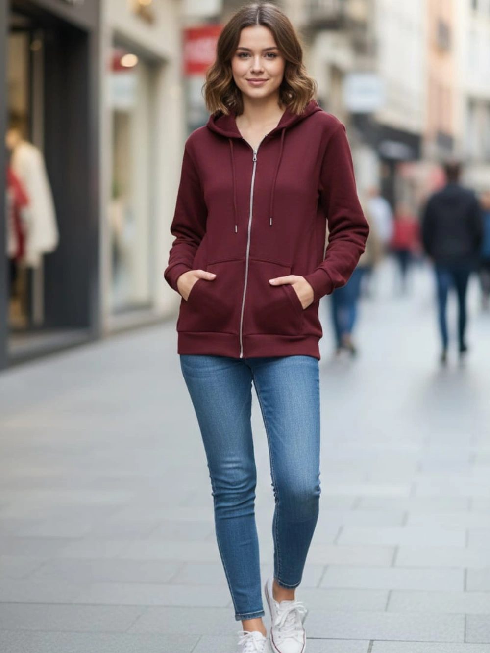 Gilet Capuche Shasha