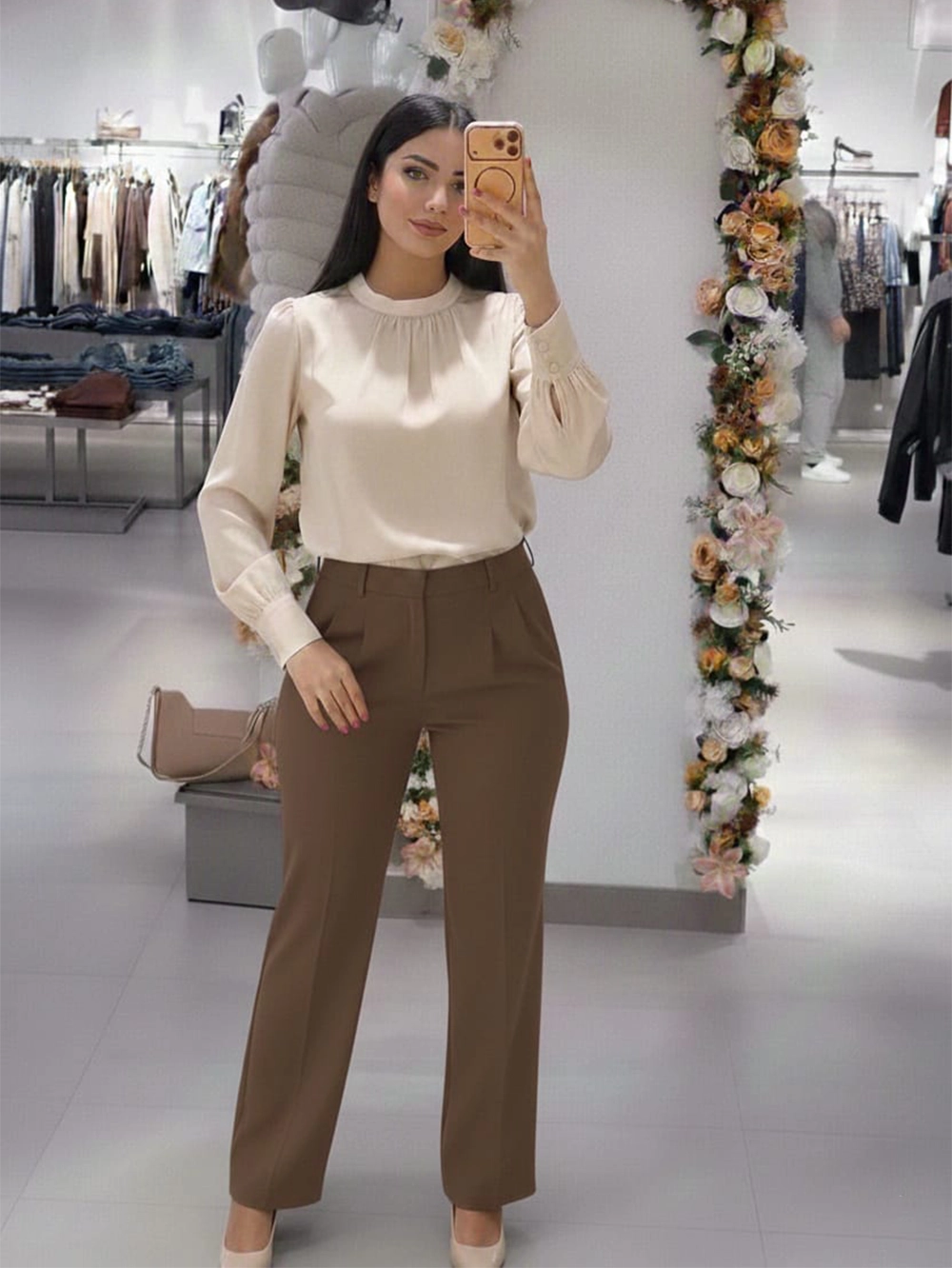 Pantalon Large Classique