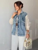 Veste Jeans Brodée