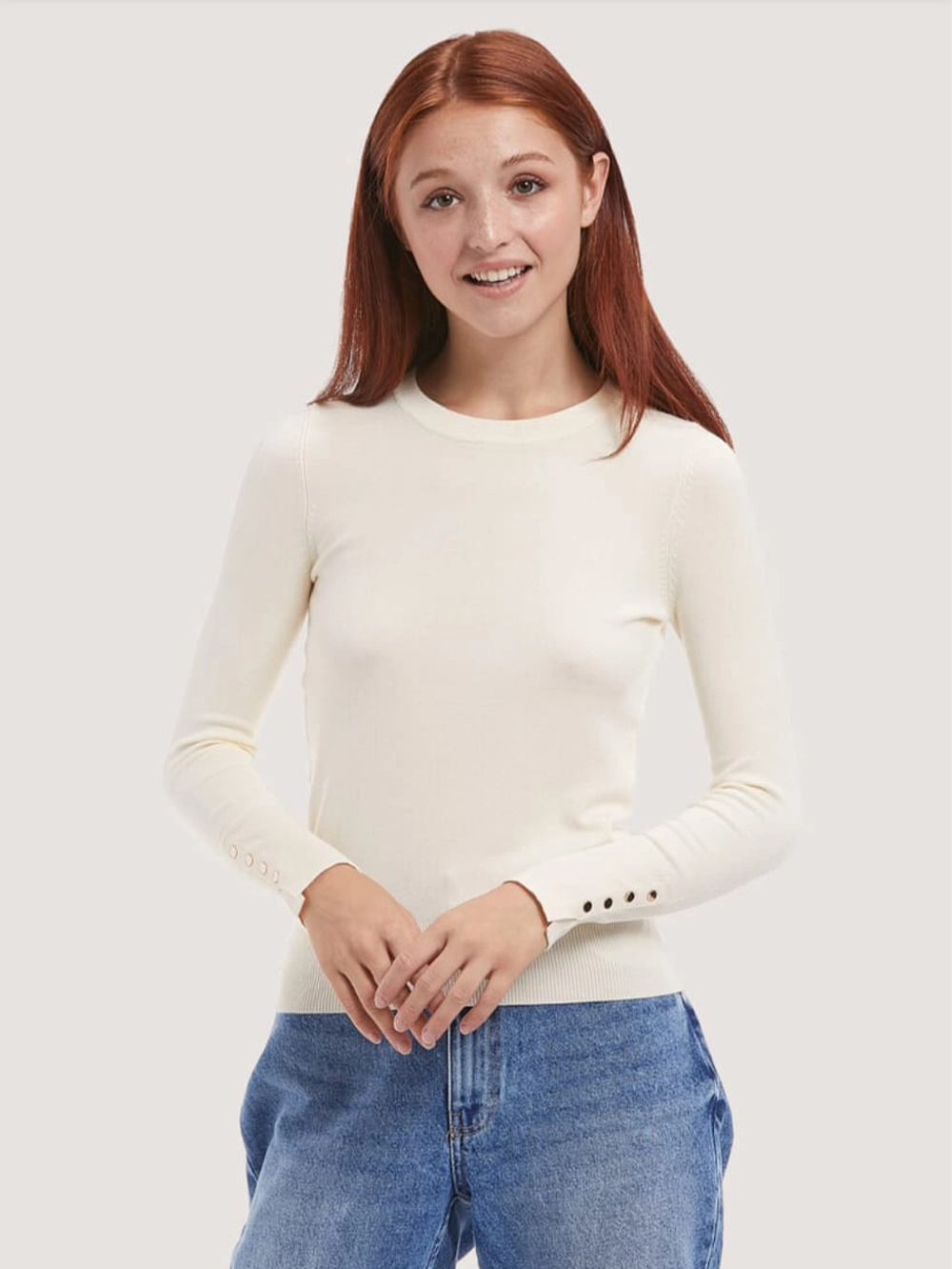 Pull Basique En Maille Unie