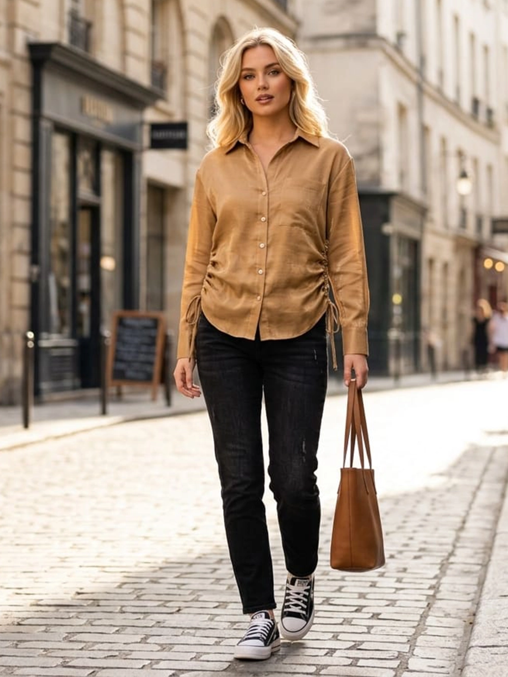 Blouse Fluide Classé