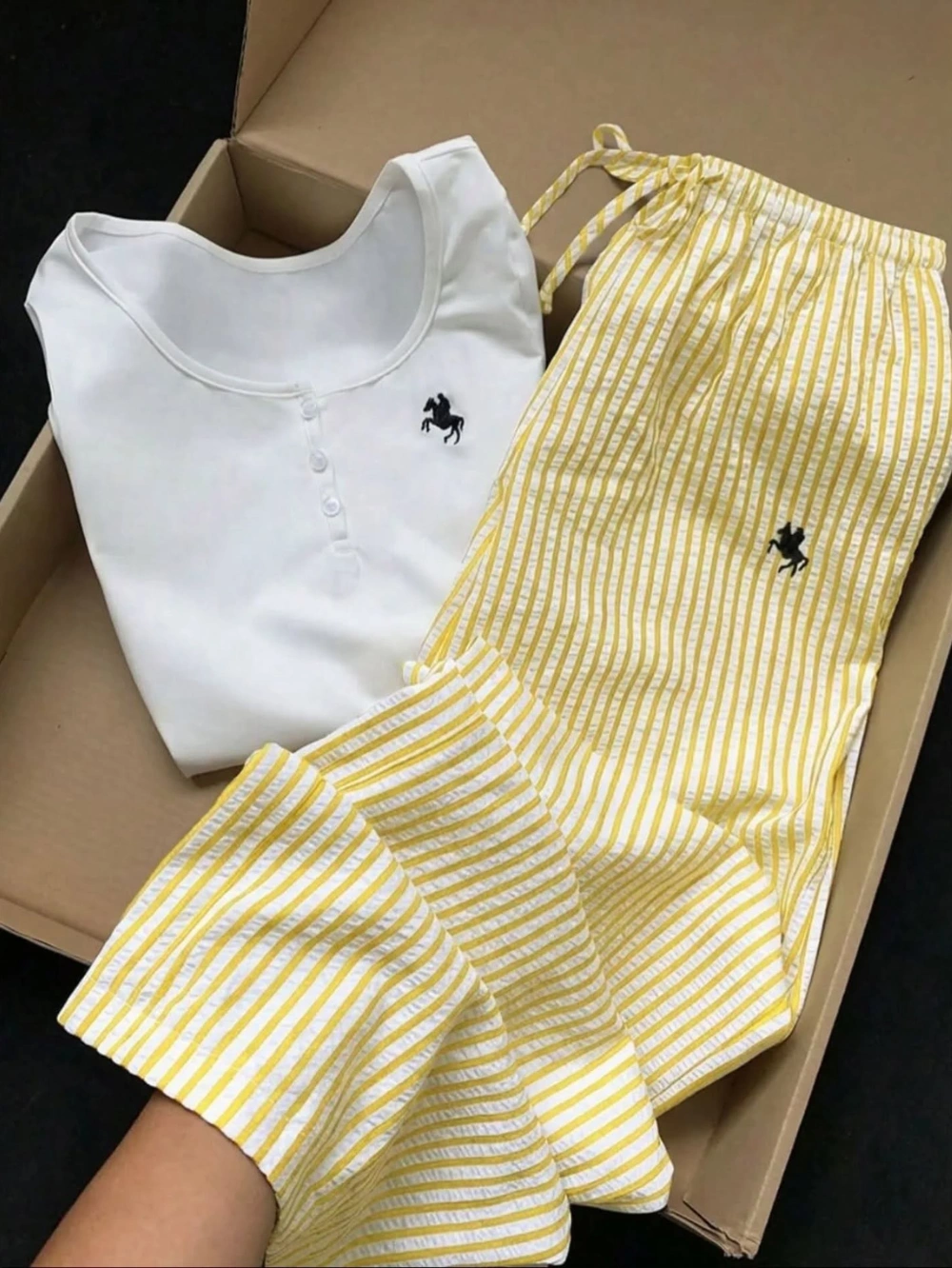 Set Polo Rayée