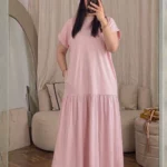 Robe Paula avec poche - Rose